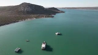 4K Drone Video of Preekstoel & Kraalbaai, Langebaan Lagoon