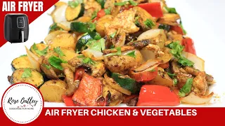 Air Fryer Chicken and Vegetables | Chicken and Veggies