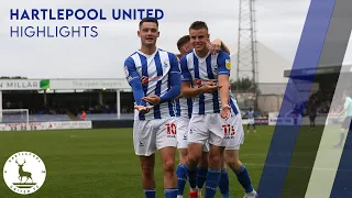 Extended Highlights | Hartlepool 2-1 Northampton | 9th October 2021