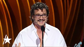 Pedro Pascal Quips He’s ‘Drunk’ In Wild SAG Awards Speech