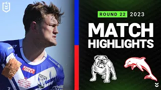 NRL 2023 | Canterbury-Bankstown Bulldogs vs Dolphins | Match Highlights