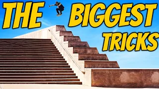 The Biggest Skateboarding Tricks