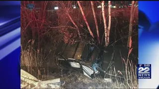 One person injured after car crash on Mass Pike in Chicopee