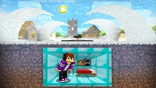 КАК МНЕ ПЕРЕЖИТЬ СНЕЖНУЮ МЕТЕЛЬ В МАЙНКРАФТ 100% троллинг ловушка minecraft