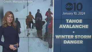 California Winter Storm | Lake Tahoe avalanche and dangerous winter storm