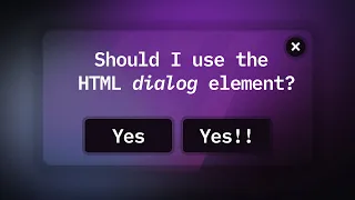 Don't Waste Your Time Building Custom Dialogs