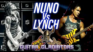 Nuno Bettencourt vs George Lynch | Funk Metal vs Hair Metal! Guitar Gladiators [Episode 7]