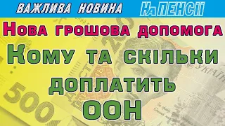 Доплата від ООН 2024: хто та як може отримати виплати