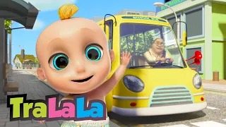 [ 2 ORE ] Roțile autobuzului ( Wheel on the bus ) 🚌 Cântece educative pentru copii - TraLaLa
