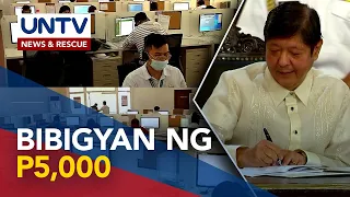 PBBM, magbibigay ng P5,000 gratuity pay sa job order at contractual workers sa pamahalaan
