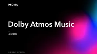 Webinar, Dolby Atmos Music Italia