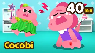 Boo Boo Song😭Compilation | I'm Sick, Bubbly Tummy Song for Kids | Nursery Rhymes | Cocobi