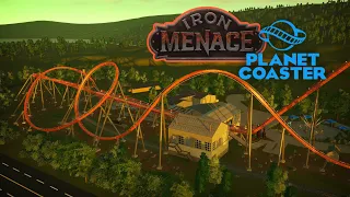 Iron Menace | Sunset POV - Dorney Park (Planet Coaster)