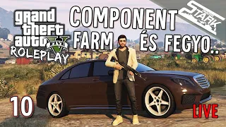 GTA 5 GrandRP - 10.Rész (Farm, Component Gyűjtés és Fegyo Craft) - Stark LIVE