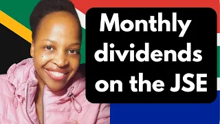 Build a monthly dividend portfolio on the JSE