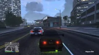 Grand Theft Auto V PS4 Futo drift fail.