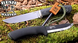 Нож Нырок от Кметь против Mora Bushcraft Black