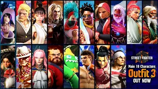 Street Fighter 6 - Outfit 3 Available Now