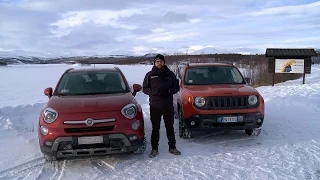 Fiat 500X e Jeep Renegade 4x4 | La prova sui ghiacci svedesi!