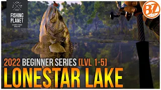 [F2P Lvl 1-5] Fishing Planet Lonestar Lake Guide! | BZHub Beginner Series 2!