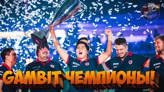 Gambit Esports Чемпионы PGL Krakow Major 2017 в CS GO