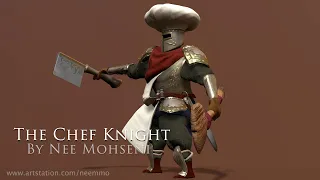 Chef Knight - Character Art Overview