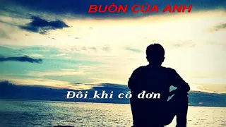 BUON CUA ANH karaoke  K-ICM x Đạt G x Masew