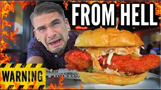 SPICIEST CHICKEN SANDWICH CHALLENGE EVER | LAS VEGAS'S HOTTEST CHICKEN | Spiciest Food I've Ever Had