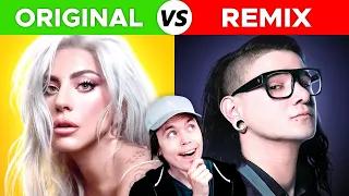 ORIGINAL Songs vs Popular REMIXES