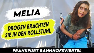 Melia Konsumiert Harte Drogen trotz kaputter Nieren im Frankfurter Bahnhofsviertel