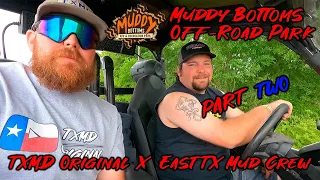 Our First ride @ Muddy Bottoms ATV Park ft. East TX Mud Crew [Part 2]