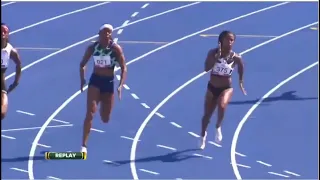 Shelly Ann Fraser Pryce Wins Women's 200m in PB.21.79s Olympic Trials 2021