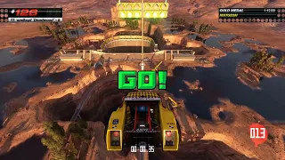 Trackmania Turbo - All Trackmaster Medals on Red Canyon Tracks