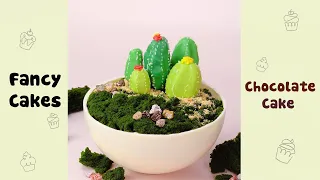 Amazing Cactus Cake Decorating