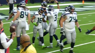 Seahawks Gerald Everett TD & Tyler Lockett 2 Pt. Reception