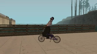 ТРЮКИ НА BMX В SAMP