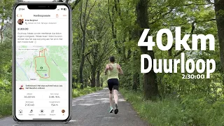 Marathon Training: 40km, 2 uur 30 minuten door Nijmegen | Stad en natuur!