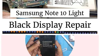 Samsung Note 10 Lite Display Light Problem