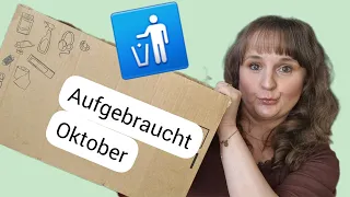 Und Tschüss....🗑 Aufgebraucht Oktober 2022 | Beautymüll | Review | Favoriten | Haushalt