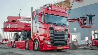 De mist in met oorverdovende Scania S650 van Hardeman van Harten!