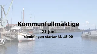 Kommunfullmäktige 21 juni 2023