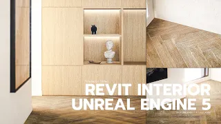Revit Interior + Unreal Engine 5 : Timelapse Video