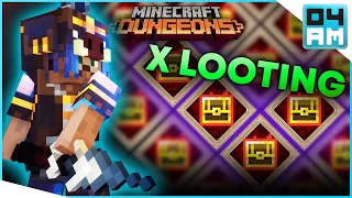 IMPOSSIBLE! Full Looting Enchantment Build Showcase in Minecraft Dungeons