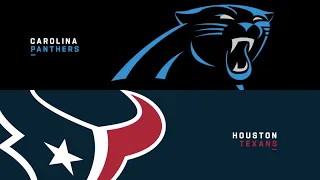 PlayByPlay/Live Analysis - Carolina Panthers At Houston Texans - Thursday Night Football!