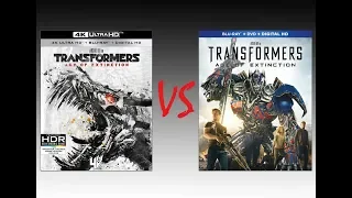 ▶ Comparison of T: Age of Extinction 4K HDR10 vs T: Age of Extinction Blu-Ray Edition