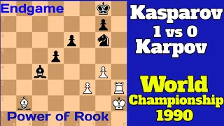 Garry Kasparov vs Anatoly Karpov || World Championship Match, 1990 #chess