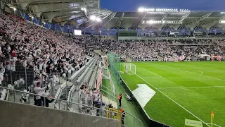 🎶 EMOCJONALNY HYMN ŁKS! 😍 Kibice Śpiewają na Meczu ŁKS Łódź vs Wisła Kraków! ⚽ 05.05.2023