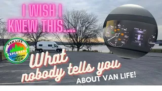 I wish I knew this before I started van life!! Am I giving up #vanlife?!?