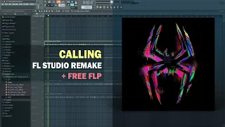 Metro Boomin - Calling ft. Swae Lee, NAV, A Boogie wit da Hoodie (FL Studio Remake + Free FLP)