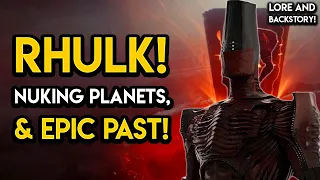 Destiny 2 - RHULK'S INSANE PAST! Nuking Planets, Destroying His Own Race, Destiny's Best Villain Yet